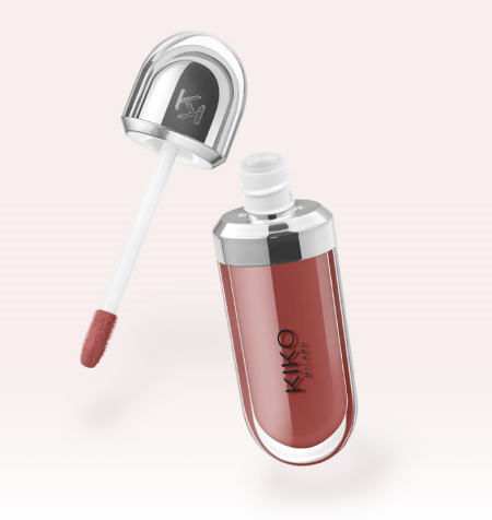 KIKO Milano 3D Hydra Lipgloss 21 Brun Rose, 3D Hydra Lipgloss Brun Rose, KIKO рожево-коричневий блиск для губ, рожево-коричневий блиск для губ, нюдовий блиск для губ, блиск для губ Brun Rose, блиск для губ з глянцевим сяйвом, блиск для губ з ефектом об’єму, зволожуючий блиск для губ, глянцевий блиск для губ, KIKO 21 Brun Rose
