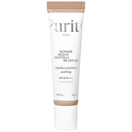 Purito Seoul купить  Purito BB крем  Purito Wonder Releaf  Purito Centella BB Cream  Purito BB cream 21 Light Beige  корейский BB крем  BB крем с центеллой  Purito оригинал  корейская косметика Purito  BB крем для чувствительной кожи  натуральный BB крем  увлажняющий BB крем  корейская косметика купить  K-beauty косметика  BB крем для проблемной кожи  BB крем выравнивающий тон  легкий тональный крем  корейский тональный крем  Centella BB cream  корейская косметика оригинал