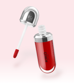 KIKO Milano 3D Hydra Lipgloss 15 Cherry Red, 3D Hydra Lipgloss Cherry Red, KIKO вишневий блиск для губ, вишневий блиск для губ, блиск для губ Cherry Red, насичено-червоний блиск для губ, червоний блиск для губ, блиск для губ з ефектом об’єму, зволожуючий блиск для губ, глянцевий блиск для губ, KIKO 15 Cherry Red
