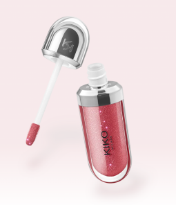 KIKO Milano 3D Hydra Lipgloss 22 Sparkling Red Garnet, 3D Hydra Lipgloss Sparkling Red Garnet, KIKO гранатово-червоний блиск для губ, гранатовий блиск для губ, блиск для губ з шиммером, блиск для губ з блискітками, темно-червоний блиск для губ, блиск для губ з ефектом об’єму, зволожуючий блиск для губ, глянцевий блиск для губ, KIKO 22 Sparkling Red Garnet