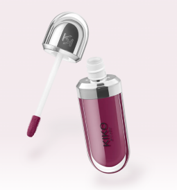 KIKO Milano 3D Hydra Lipgloss 30 Deep Purple, 3D Hydra Lipgloss Deep Purple, KIKO фіолетовий блиск для губ, темно-фіолетовий блиск для губ, насичений фіолетовий блиск для губ, сливовий блиск для губ, блиск для губ з глянцевим сяйвом, блиск для губ з ефектом об’єму, зволожуючий блиск для губ, глянцевий блиск для губ, KIKO 30 Deep Purple