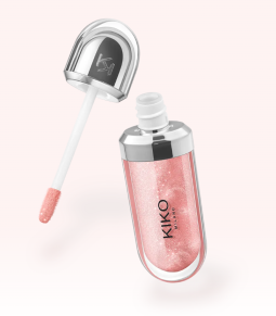 KIKO Milano 3D Hydra Lipgloss 31 Pearly Shell, 3D Hydra Lipgloss Pearly Shell, KIKO перламутровий блиск для губ, перламутровий блиск для губ, нюдовий блиск для губ, світлий блиск для губ, блиск для губ з перламутром, блиск для губ з шиммером, блиск для губ з ефектом об’єму, зволожуючий блиск для губ, глянцевий блиск для губ, KIKO 31 Pearly Shell