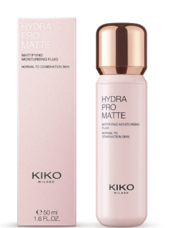 KIKO Milano Hydra Pro Matte 50 ml, KIKO Hydra Pro Matte, матуючий крем для обличчя KIKO, зволожуючий крем з матуючим ефектом, крем для жирної та комбінованої шкіри, денний крем KIKO Milano, матовий крем для обличчя, догляд за обличчям KIKO, крем під макіяж з матуючим ефектом, косметика KIKO Milano купити, KIKO оригінал, крем для контролю блиску