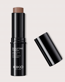 KIKO Milano Sculpting Touch Creamy Stick Contour 201 Chocolate, KIKO кремовий стік для контурингу, контуринг стік KIKO Chocolate, кремовий коректор для обличчя KIKO, бронзер стік KIKO, темно-коричневий контур для обличчя, засіб для скульптурування обличчя, кремовий контур KIKO Milano, контуринг KIKO купити, косметика KIKO оригінал, KIKO 201 Chocolate