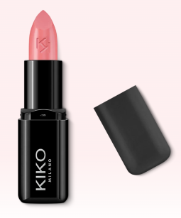 KIKO Milano Smart Fusion Lipstick 406 Warm Rose, KIKO Smart Fusion Lipstick 406, KIKO помада Warm Rose, теплий рожевий відтінок помади, рожева помада з теплим підтоном, кремова помада KIKO, помада KIKO рожевий відтінок, зволожуюча помада для губ, стійка помада для губ, помада для губ KIKO купити, KIKO 406 Warm Rose