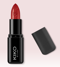 KIKO Milano Smart Fusion Lipstick 461 Burnt Red, KIKO Smart Fusion Lipstick 461, KIKO помада Burnt Red, темно-червона помада для губ, цегляно-червона помада, глибокий червоний відтінок помади, кремова помада KIKO, помада KIKO насичений колір, зволожуюча помада для губ, стійка помада для губ, помада для губ KIKO купити, KIKO 461 Burnt Red