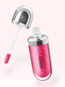 KIKO Milano 3D Hydra Lipgloss 10 Sparkling Strawberry, 3D Hydra Lipgloss Sparkling Strawberry, KIKO полуничний блиск для губ, полуничний блиск для губ, блиск для губ з шиммером, блиск для губ з блискітками, рожево-червоний блиск для губ, блиск для губ з ефектом об’єму, зволожуючий блиск для губ, глянцевий блиск для губ, KIKO 10 Sparkling Strawberry